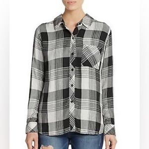 Rails Hunter Plaid Button Down Top | Small